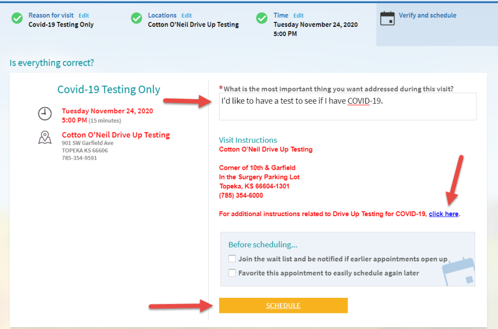 Covid 19 Testing Stormont Vail Health